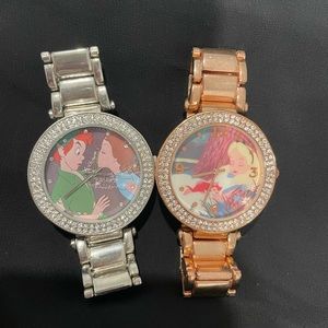 Disney Peter Pan & Alice In Wonderland Watches